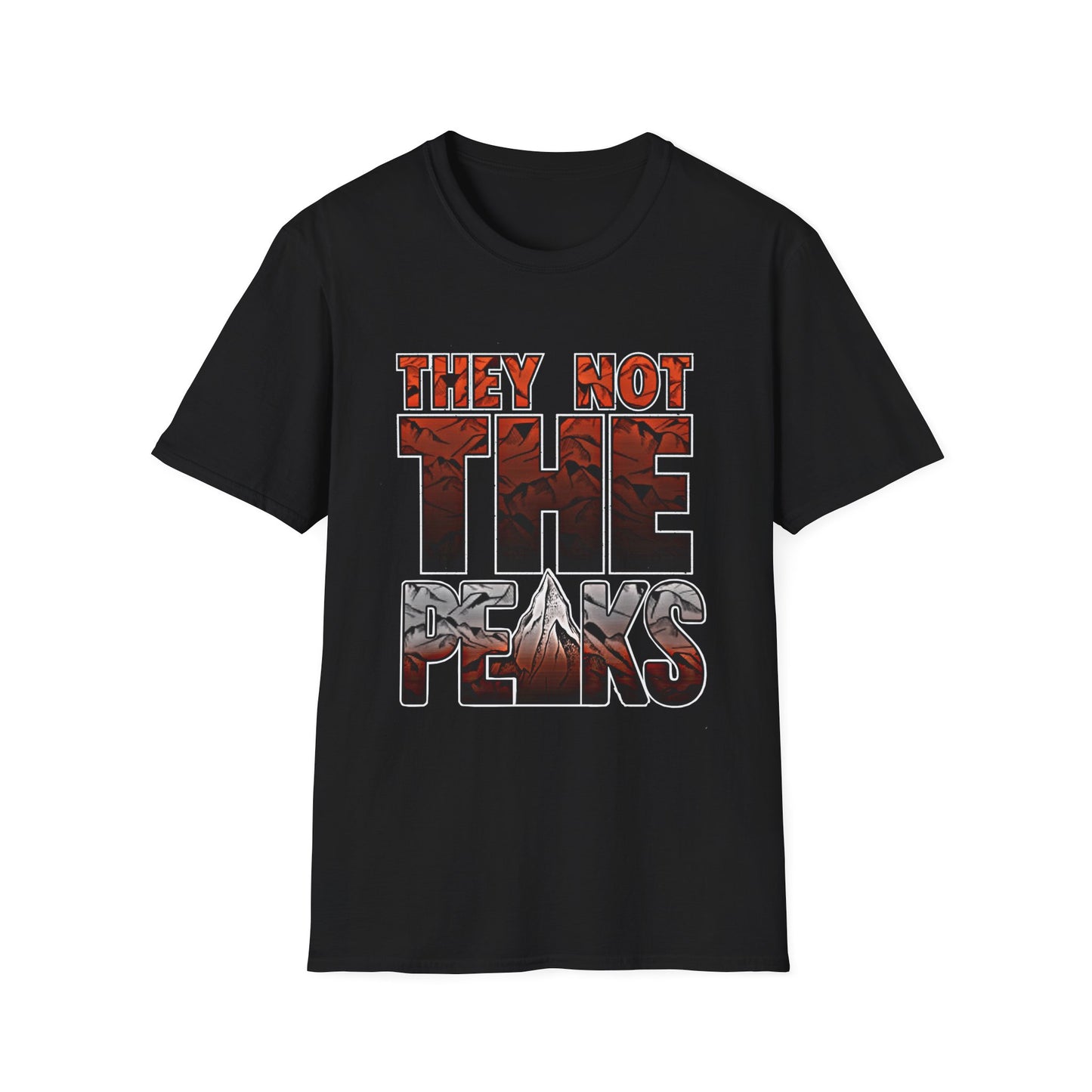 TVW They Not The Peaks OPB Style Unisex Softstyle T-Shirt