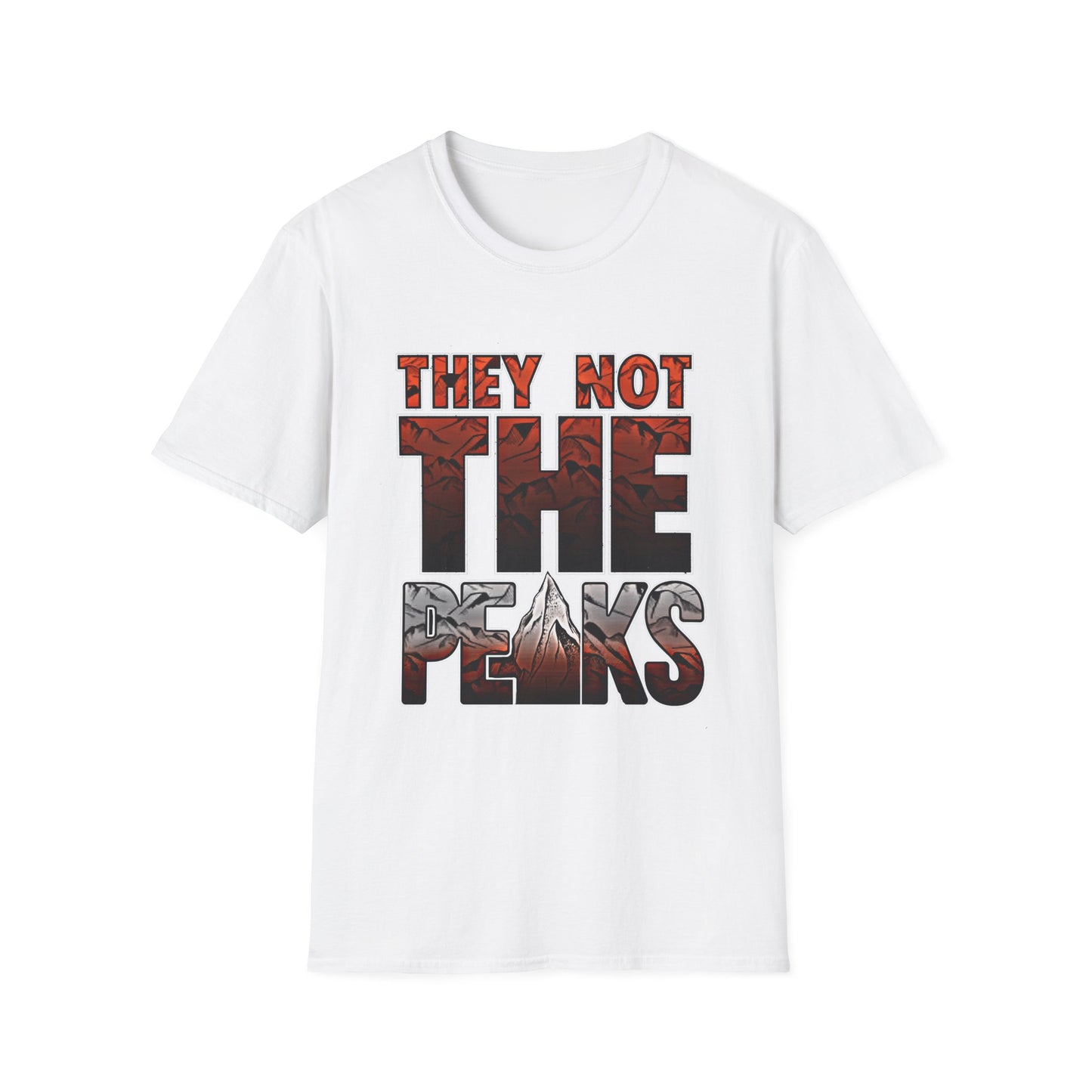 TVW They Not The Peaks OPB Style Unisex Softstyle T-Shirt