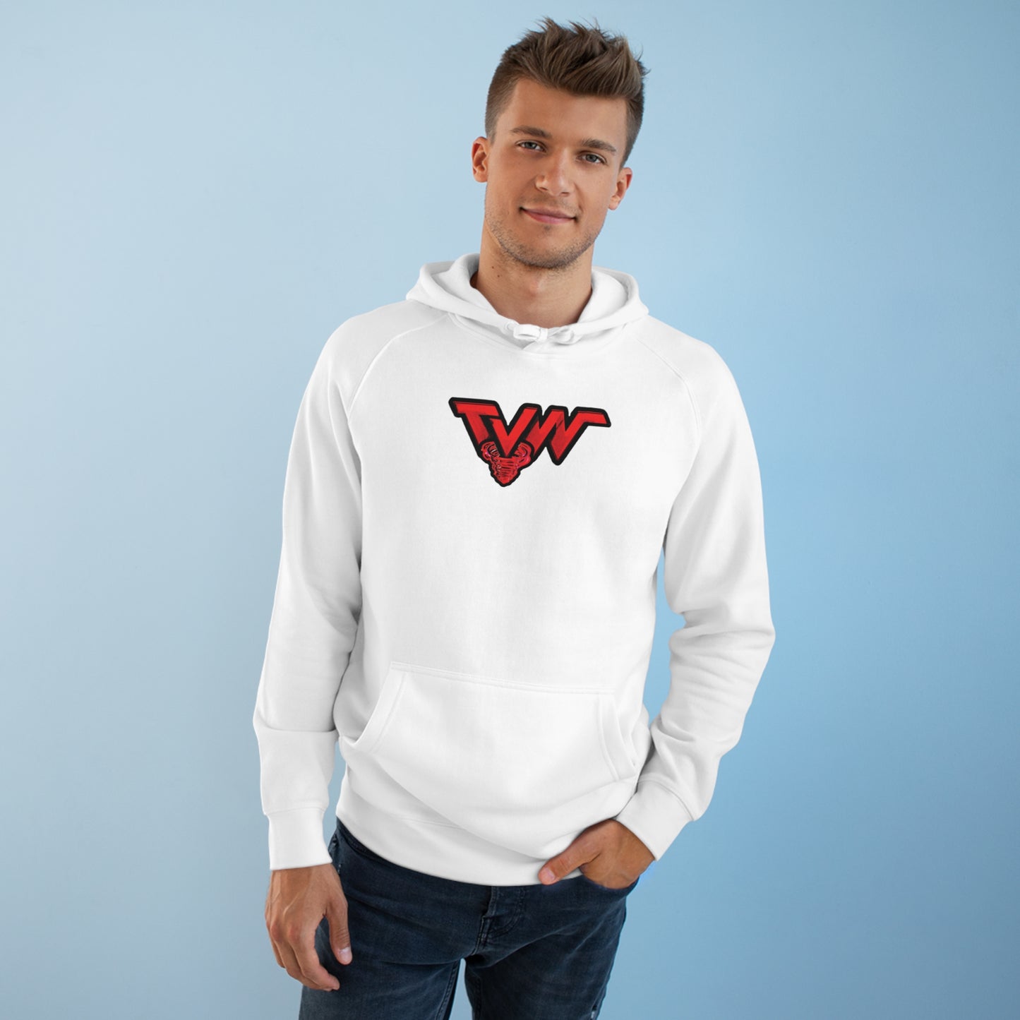 OG TVW Red Unisex Supply Hoodie